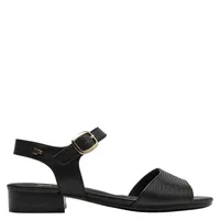 Sandalia Mujer Formal Negro