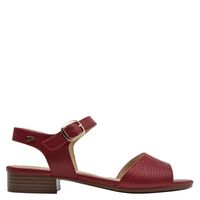 Sandalia Mujer Formal Rojo
