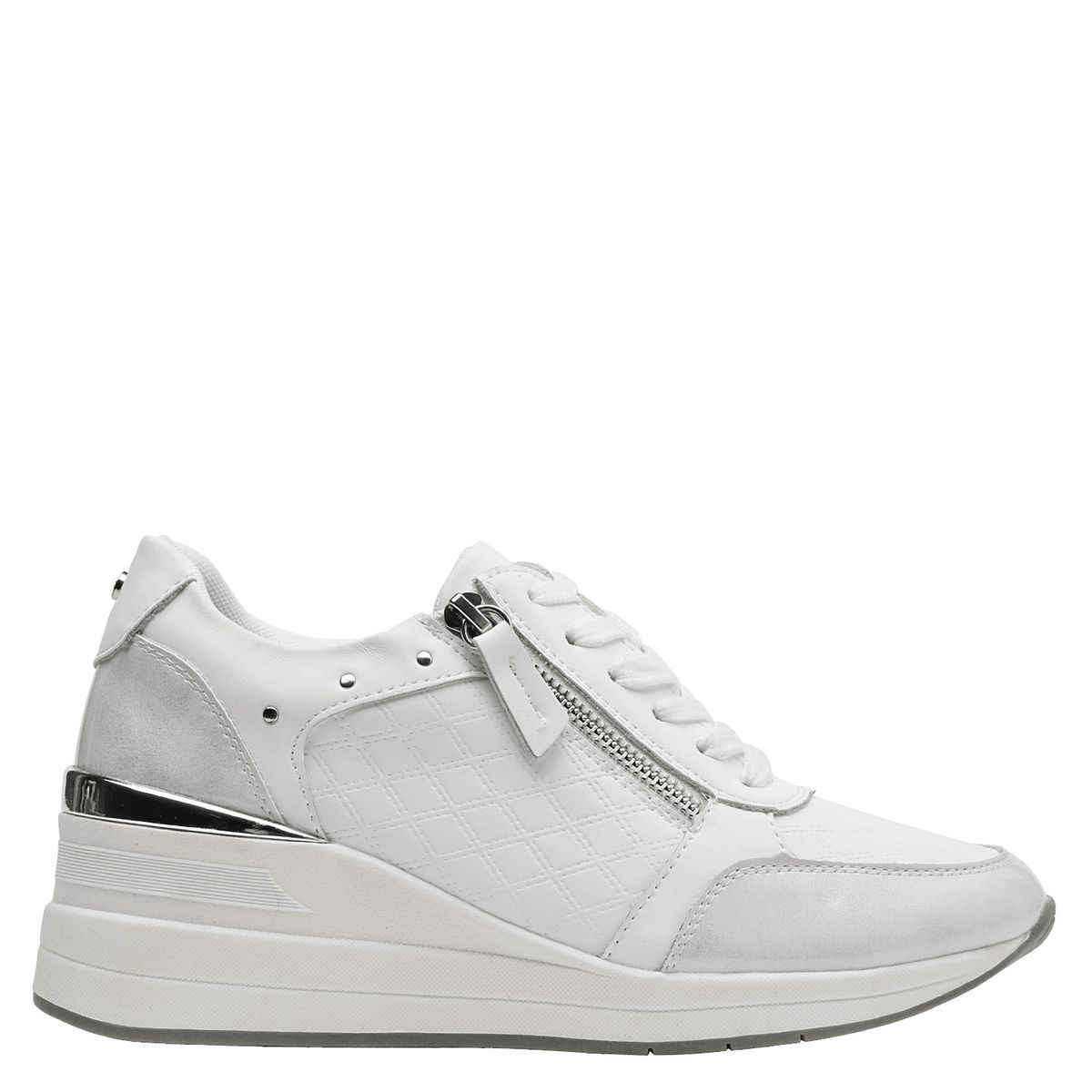 BRUNO ROSSI - Zapatilla Casual Mujer Blanco Bruno Rossi