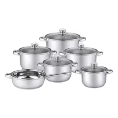 ILKO - Baterías De Cocina Prime Inox 11 Piezas