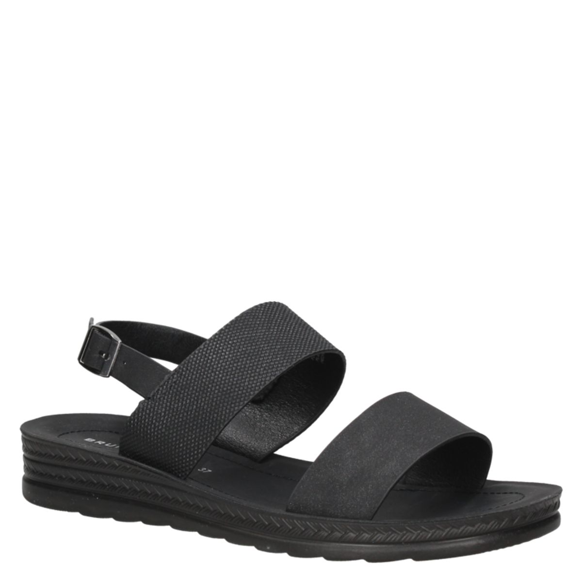 BRUNO ROSSI - Sandalia Casual Mujer Negro Bruno Rossi