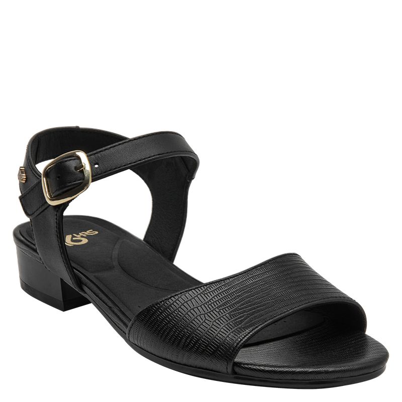 16 HRS - Sandalia Mujer Formal Negro