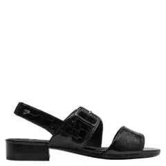 16 HRS - Sandalia Mujer Formal Negro