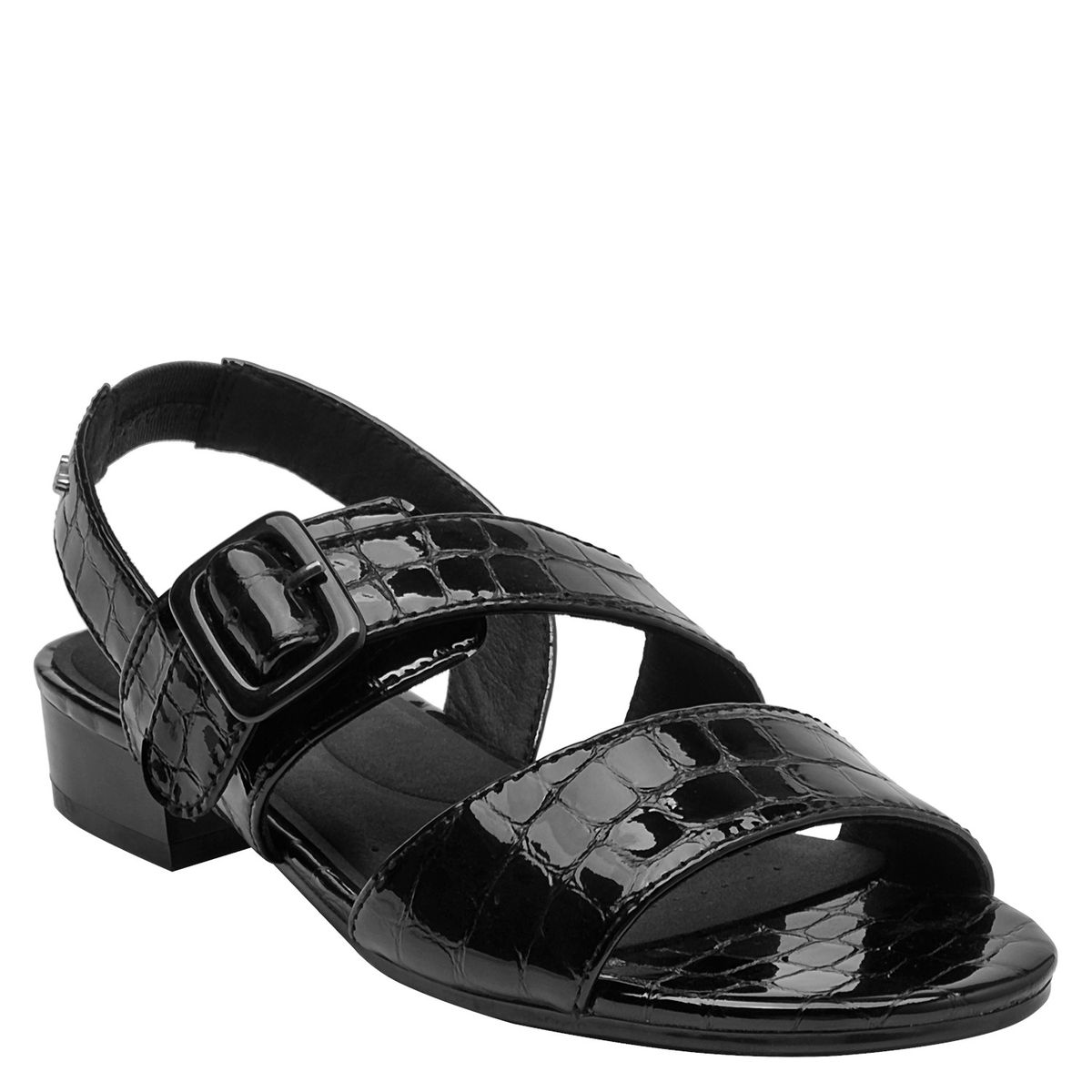 16 HRS - Sandalia Mujer Formal Negro