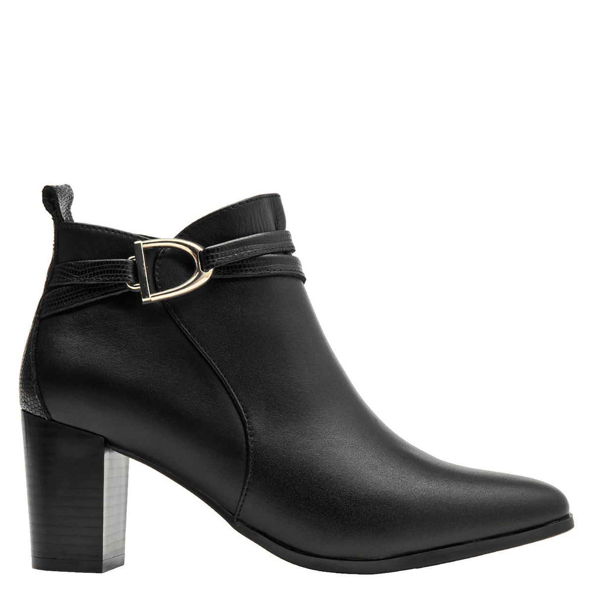 BRUNO ROSSI - Botin Vestir Mujer Negro Bruno Rossi