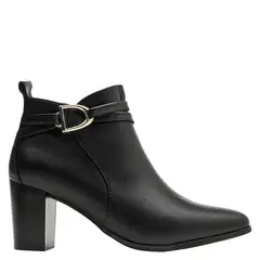 BRUNO ROSSI - Botin Vestir Mujer Negro