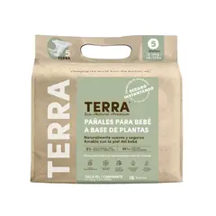 TERRA - Pañales Biodegradables Talla XG 16 uns