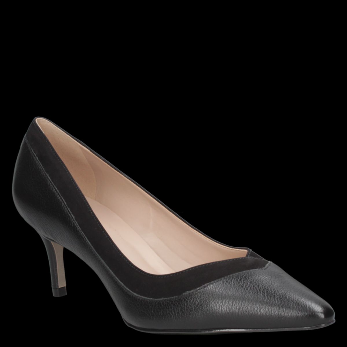 POLLINI - Zapato Vestir Mujer Negro Pollini