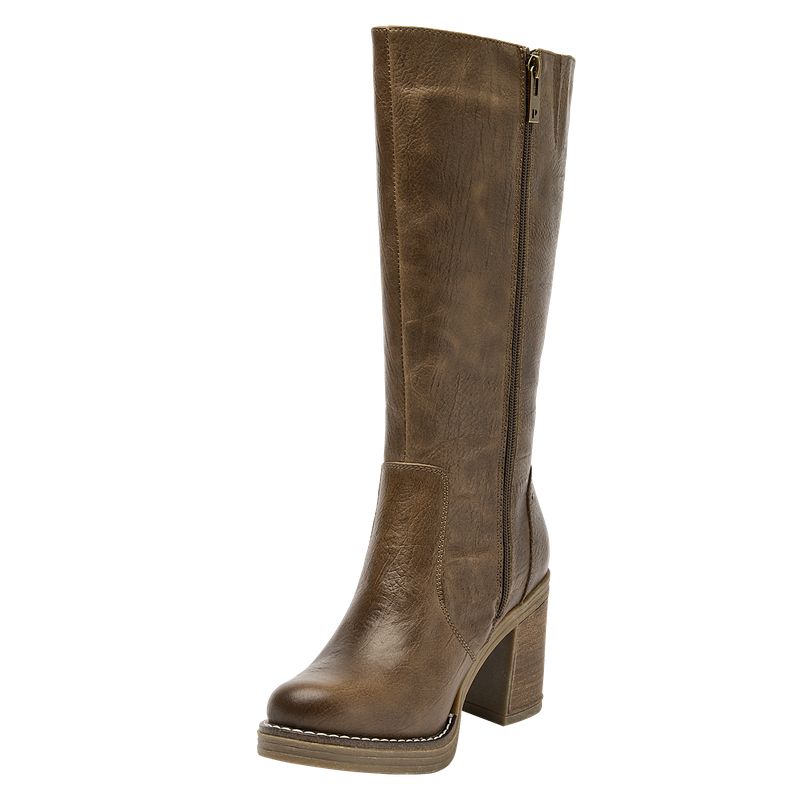 POLLINI - Bota Casual Mujer Marrón Pollini