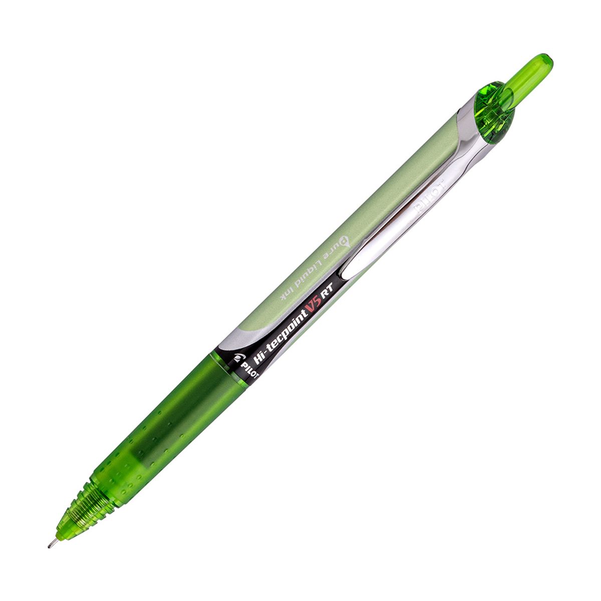 PILOT - Lápiz Tinta Retráctil Hi-Tecpoint 05mm Verde Claro Pilot