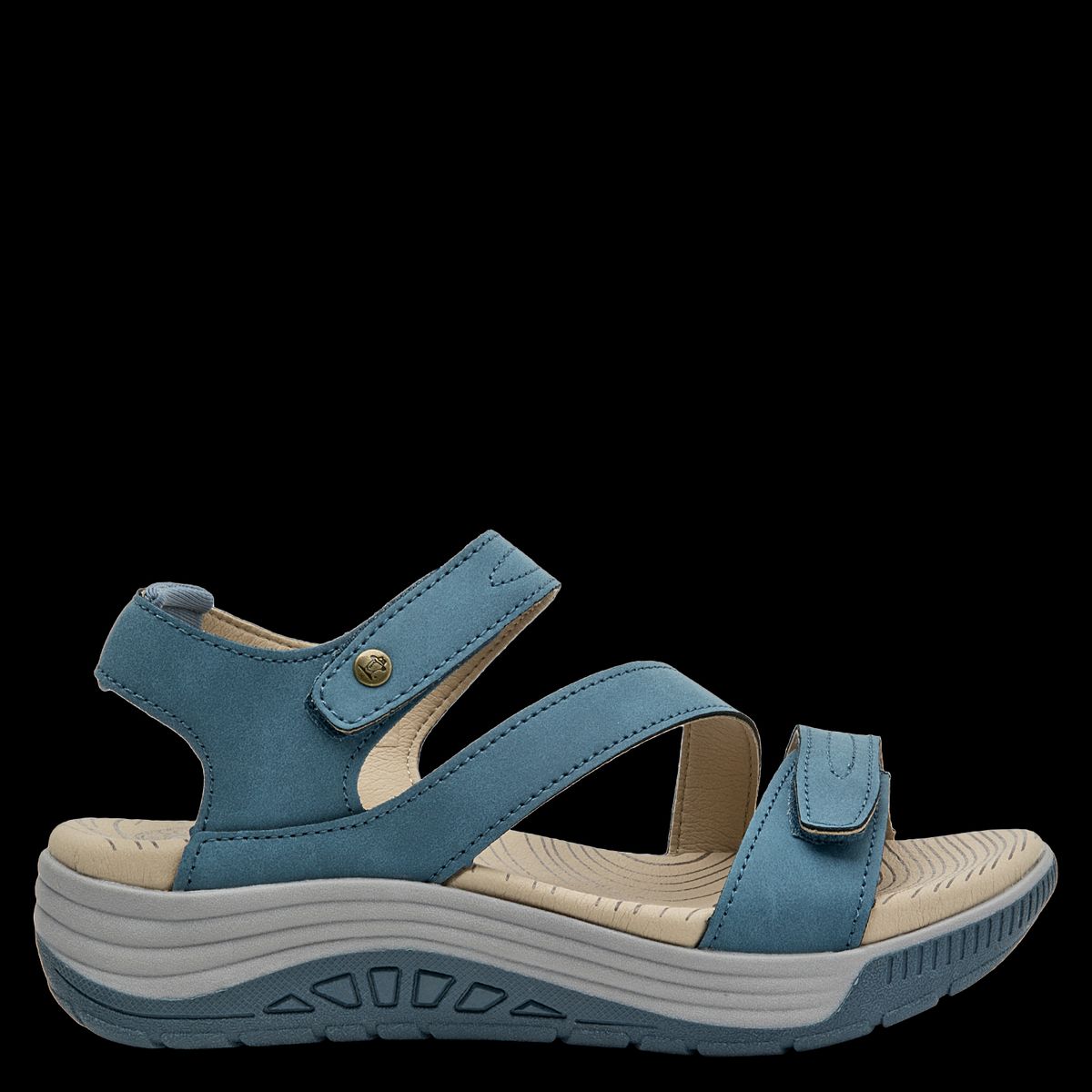 PANAMA JACK - Sandalia Mujer Outdoor Azul