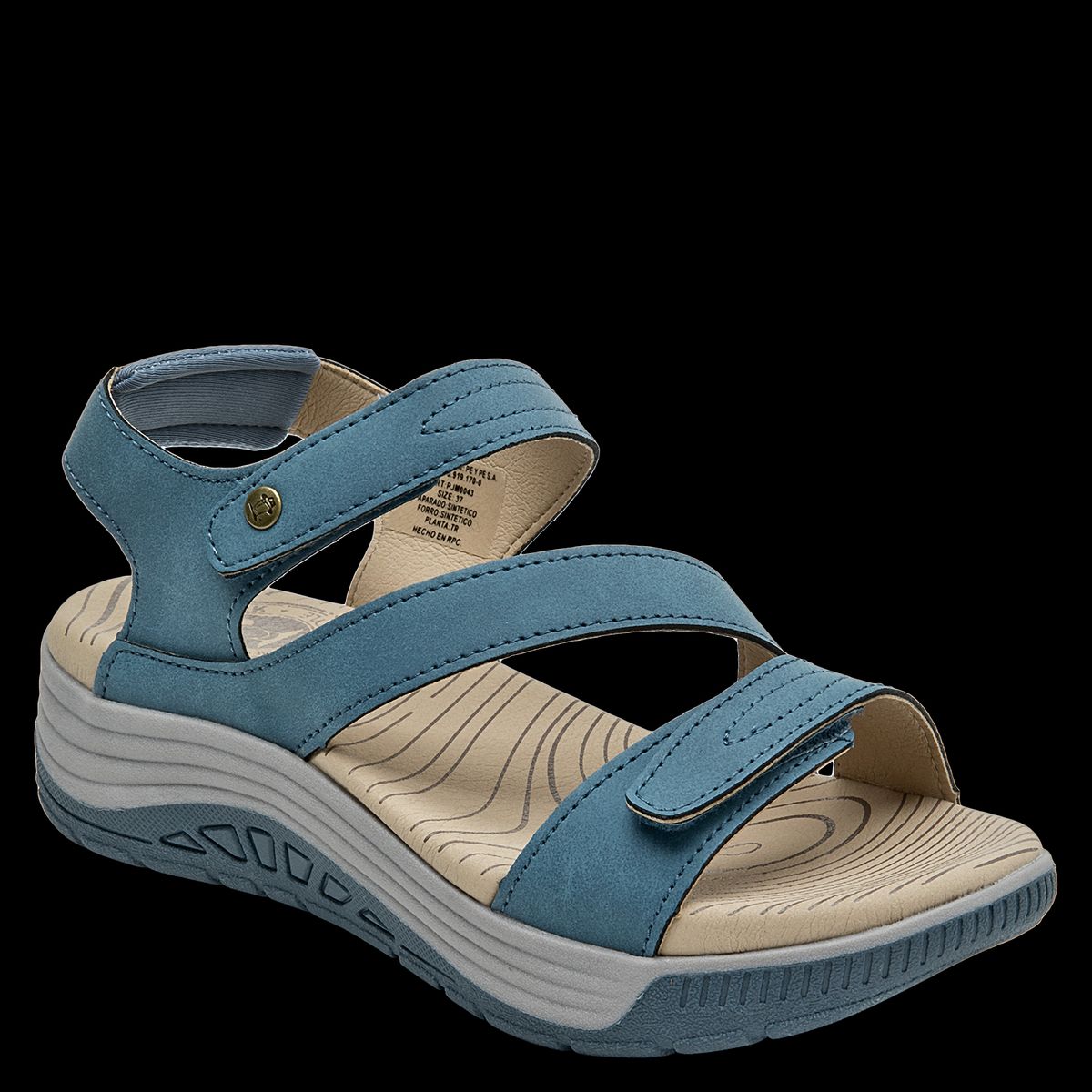 PANAMA JACK - Sandalia Mujer Outdoor Azul