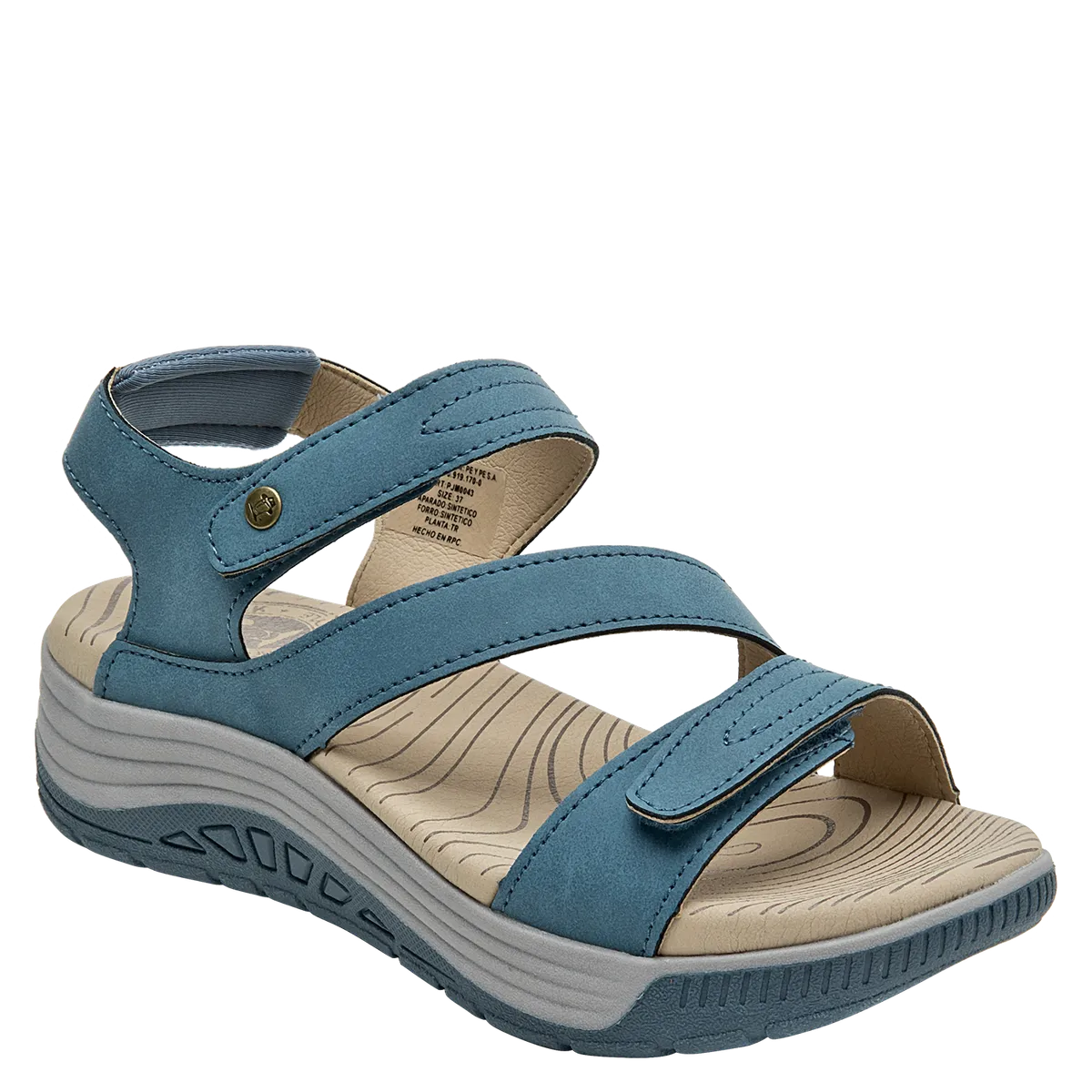 PANAMA JACK - Sandalia Mujer Outdoor Azul