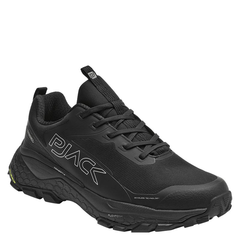PJACK - Zapatilla Outdoor Hombre Negro Pjack