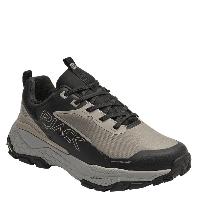 PJACK - Zapatilla Outdoor Hombre Marrón claro Pjack
