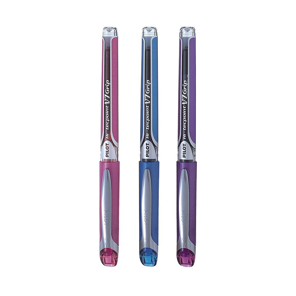 PILOT - Set 3 Lápiz Tinta Hi-Tecpoint Grip 07mm S3 Pilot