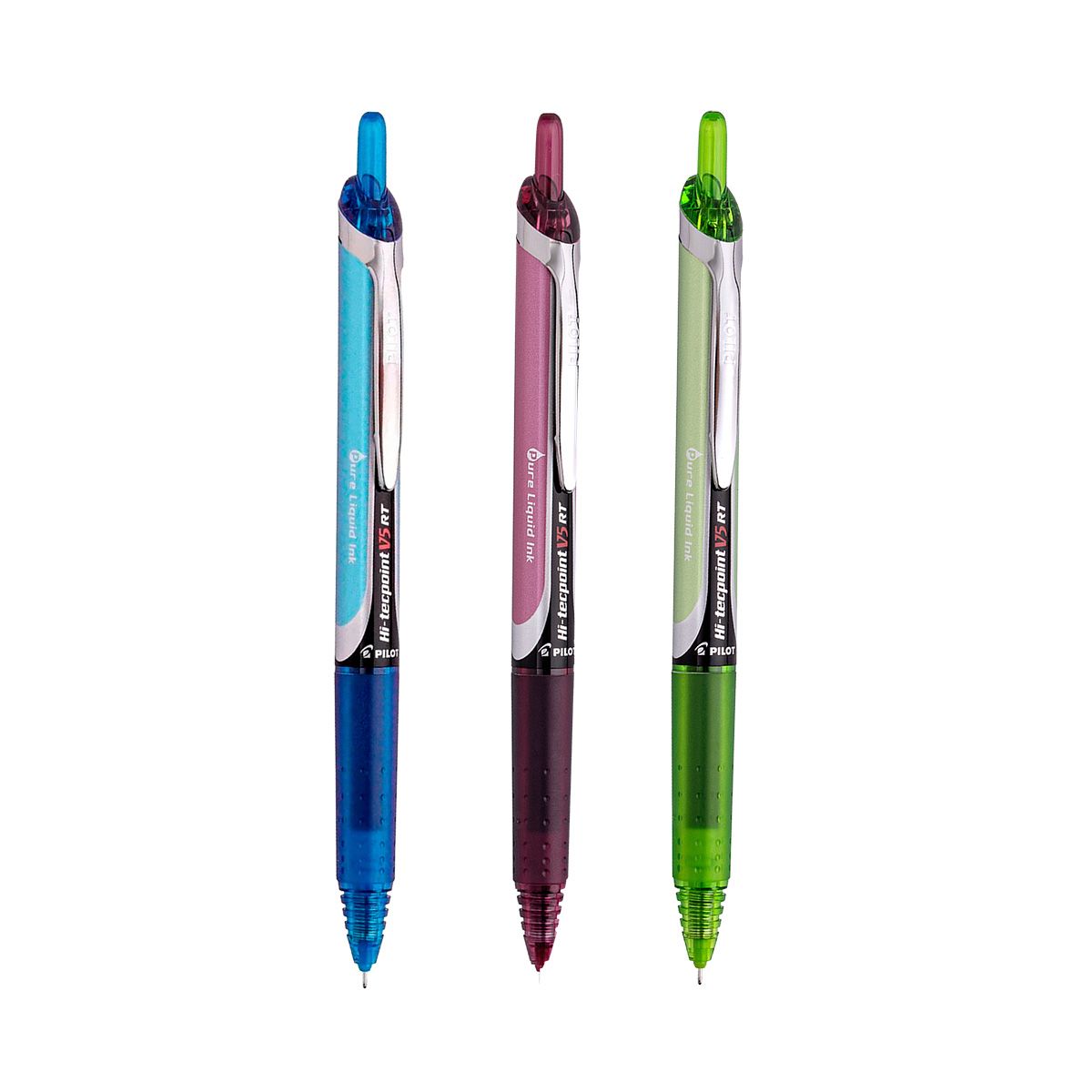 PILOT - Set 3 Lápiz Tinta Retráctil Hi-Tecpoint 05mm S1 Pilot