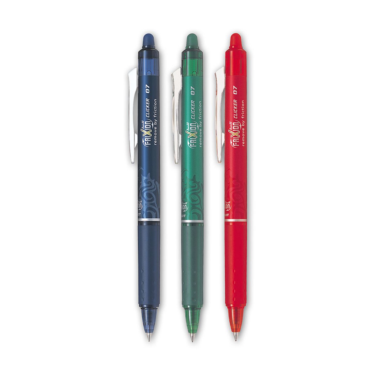 PILOT - Set 3 Lápiz Frixion Clicker 07mm S2 Pilot