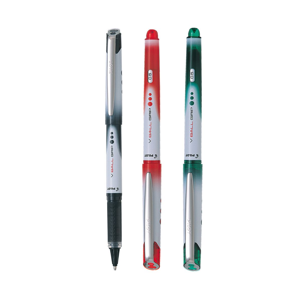 PILOT - Set 3 Lápiz Tinta V Ball Grip 05mm S2 Pilot