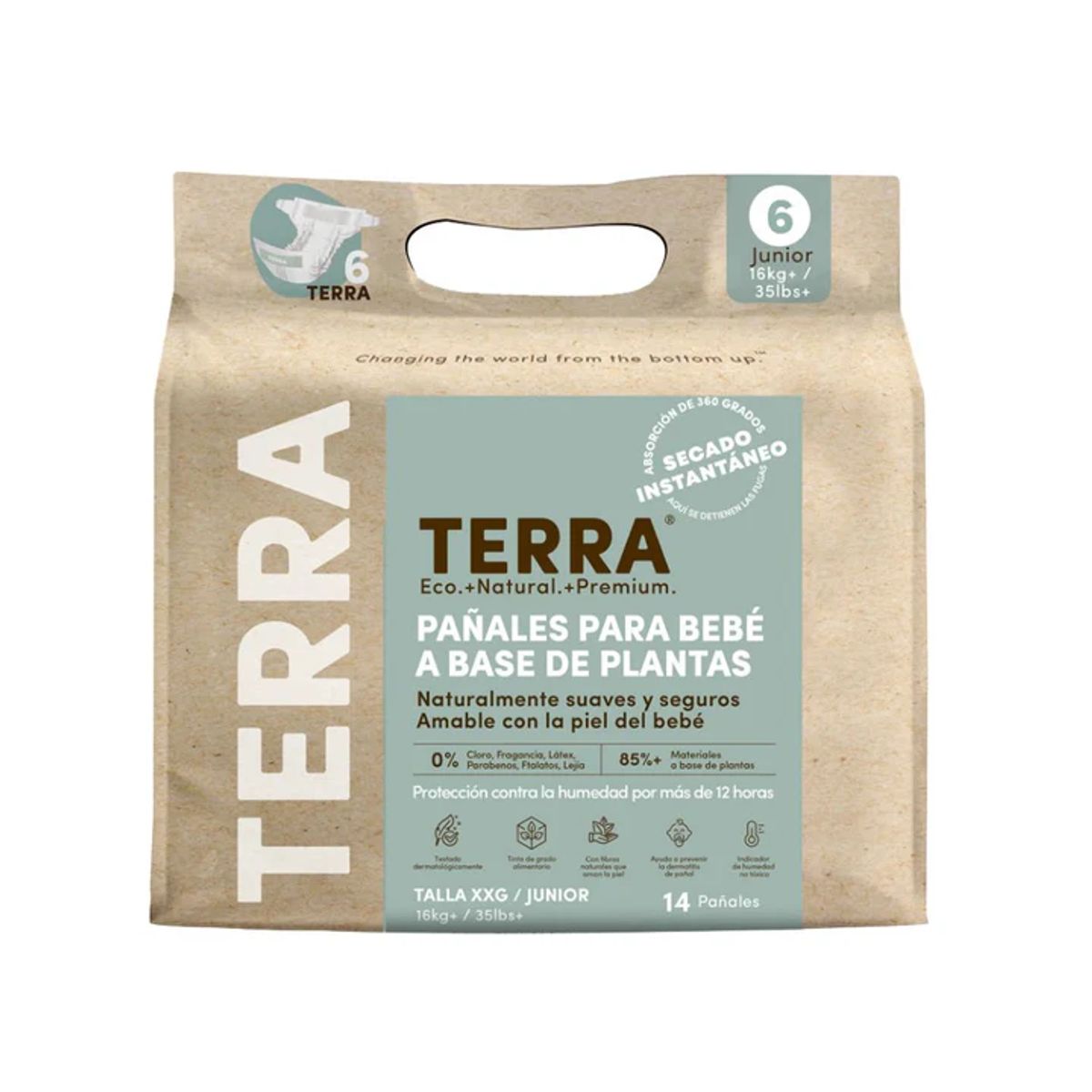 TERRA - Pañales Terra Biodegradables
