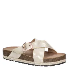 DAKOTA - Sandalia Casual Mujer Dorado