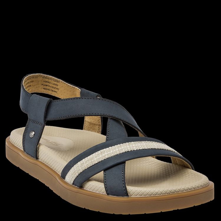 Sandalia Casual Mujer Azul