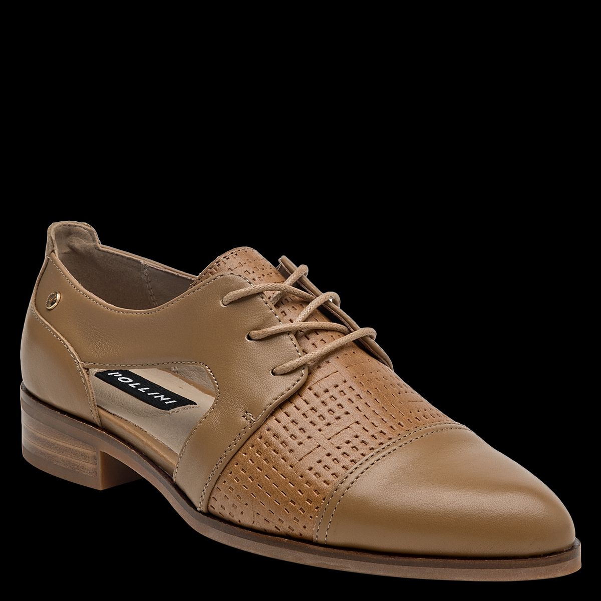 POLLINI - Zapato Mujer Casual Marrón claro