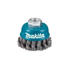 MAKITA - Cepillo De Acero Tipo Copa Trenzada 75 X M 14 D-24131-