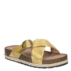 DAKOTA - Sandalia Casual Mujer Amarillo