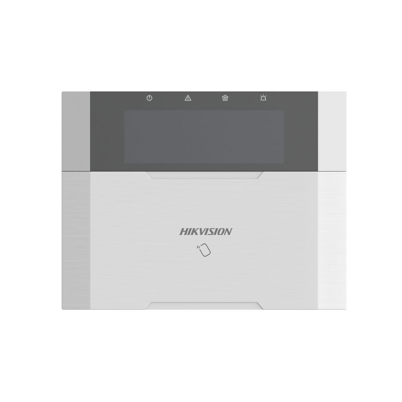 HIKVISION - Teclado Cableado AX Hybrid Pro Hikvision DS-PK1-LRT-HWB