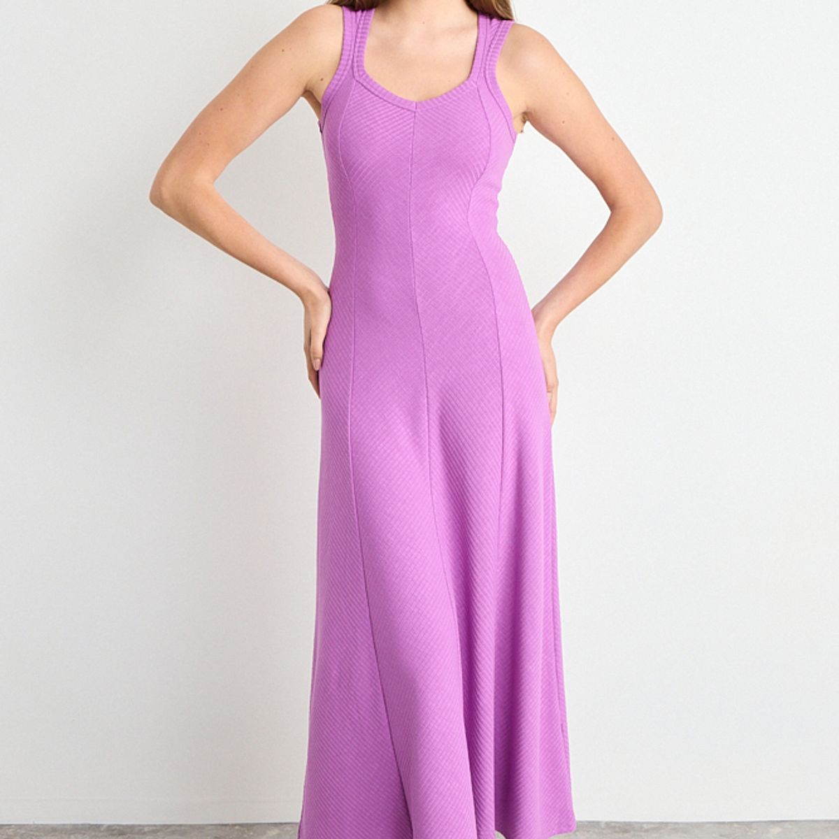 IO - Vestido Largo Mujer Fucsia Io