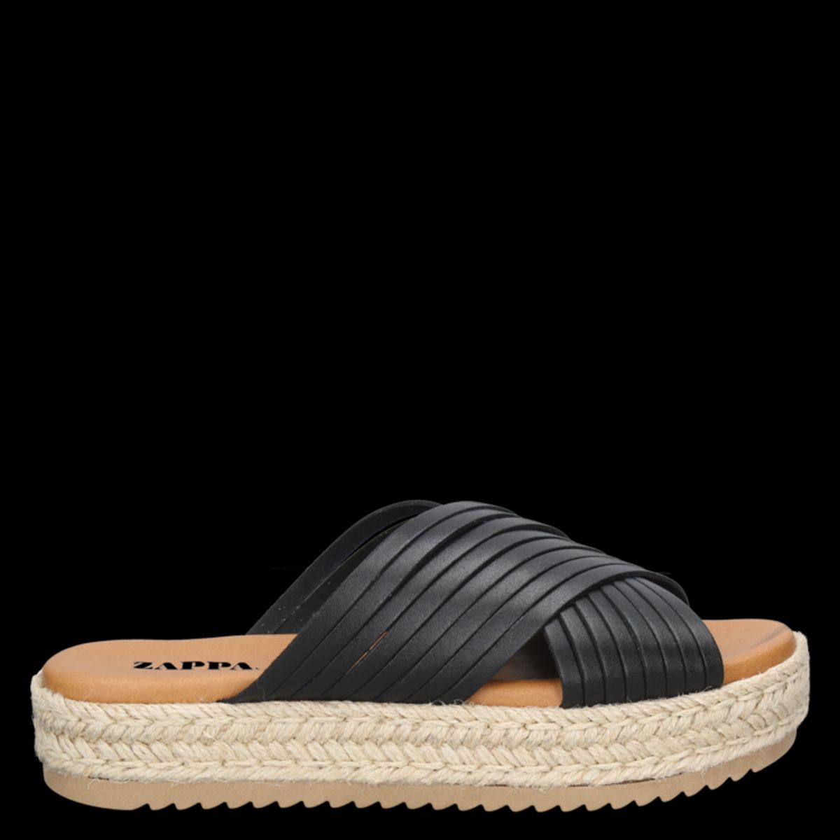 ZAPPA - Sandalia Casual Mujer Negro Zappa