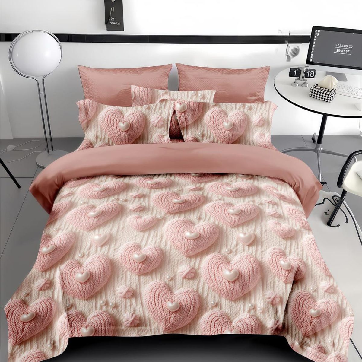 GENERICO - COBERTORES DE VERANO QUILTS REVERSIBLES DISEÑOS EN 5D