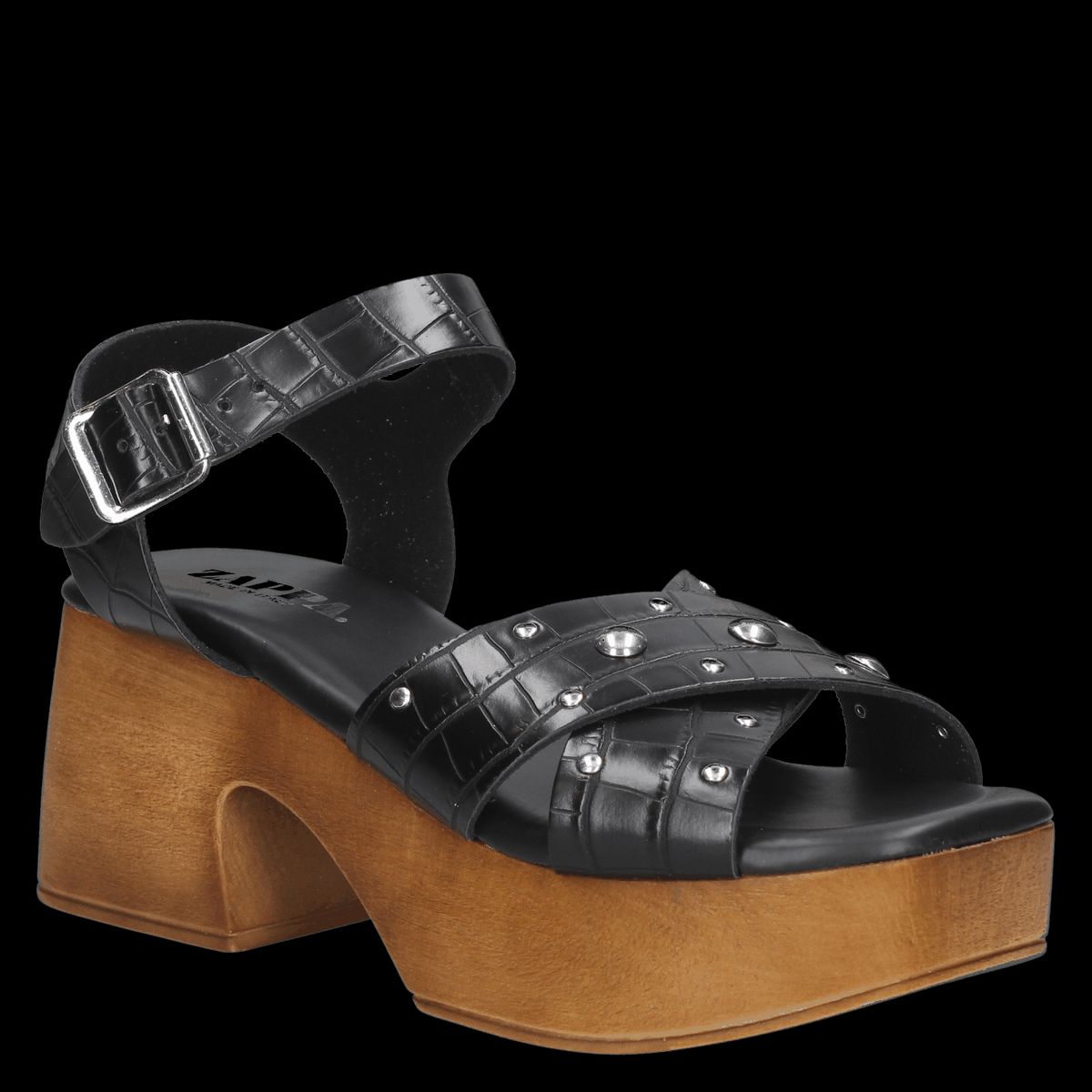 ZAPPA - Sandalia Casual Mujer Negro Zappa