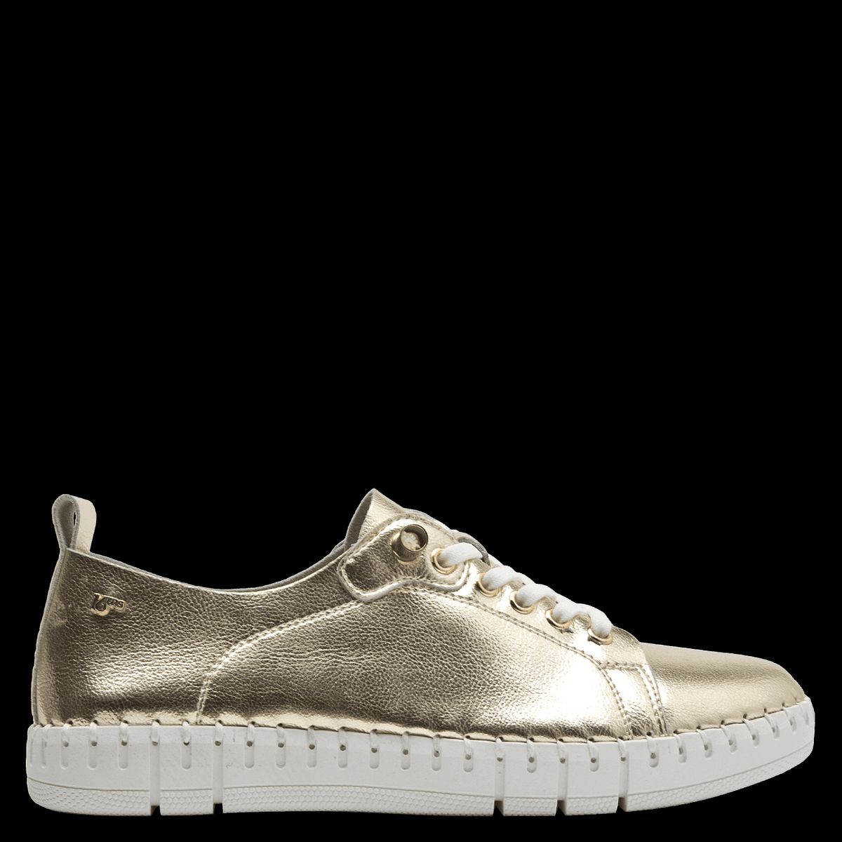 16 HRS - Zapato Mujer Casual Dorado