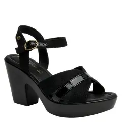 BRUNO ROSSI - Sandalia Casual Mujer Negro
