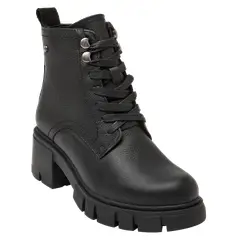 BRUNO ROSSI - Botín Casual Mujer Negro