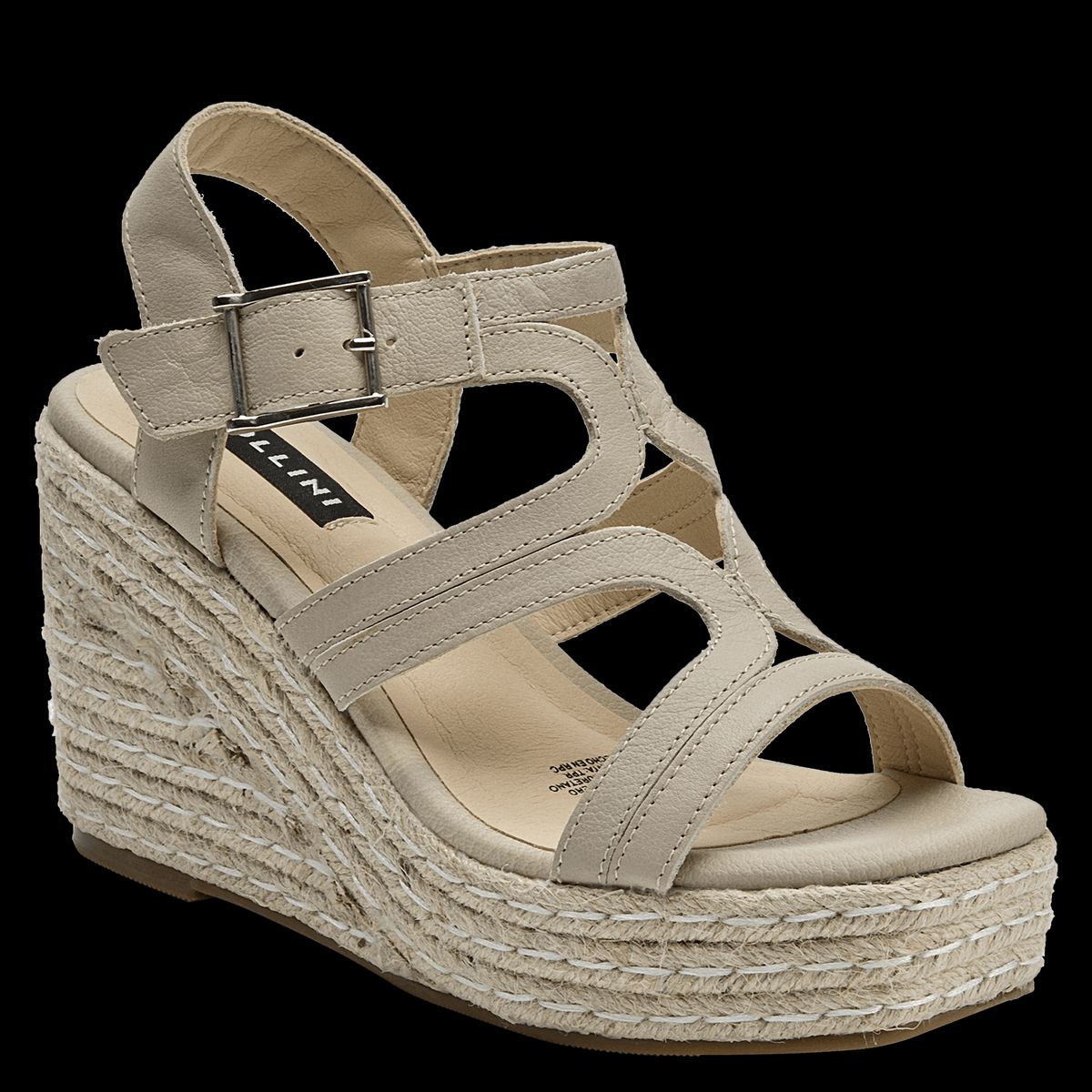 POLLINI - Sandalia Casual Mujer Beige Pollini