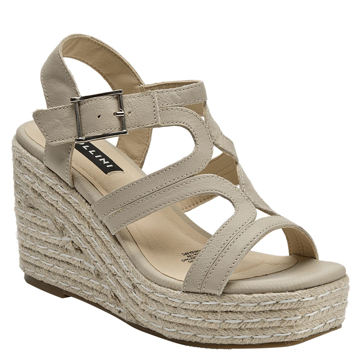 POLLINI - Sandalia Casual Mujer Beige Pollini