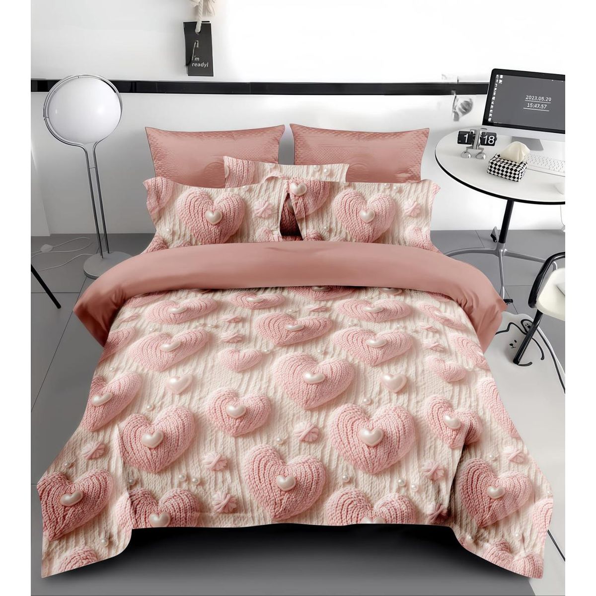 GENERICO - COBERTORES DE VERANO QUILTS REVERSIBLES DISEÑOS EN 5D