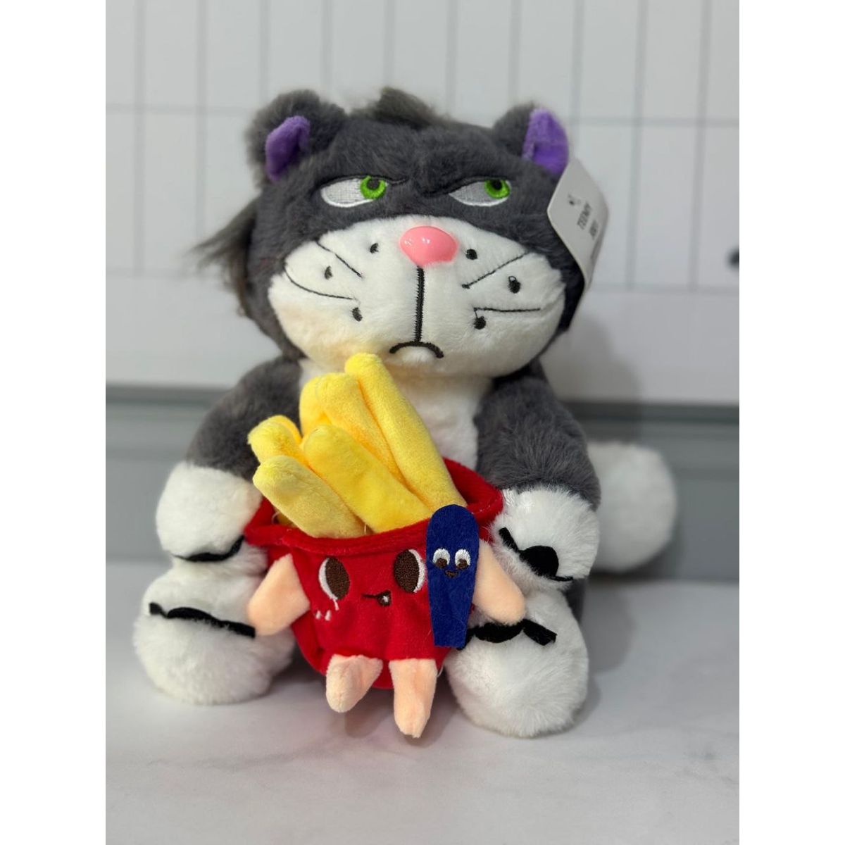 GENERICO - Gato Lucifer Peluche 22cm