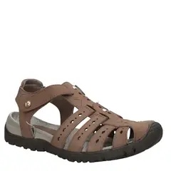 PANAMA JACK - Sandalia Casual Mujer Café