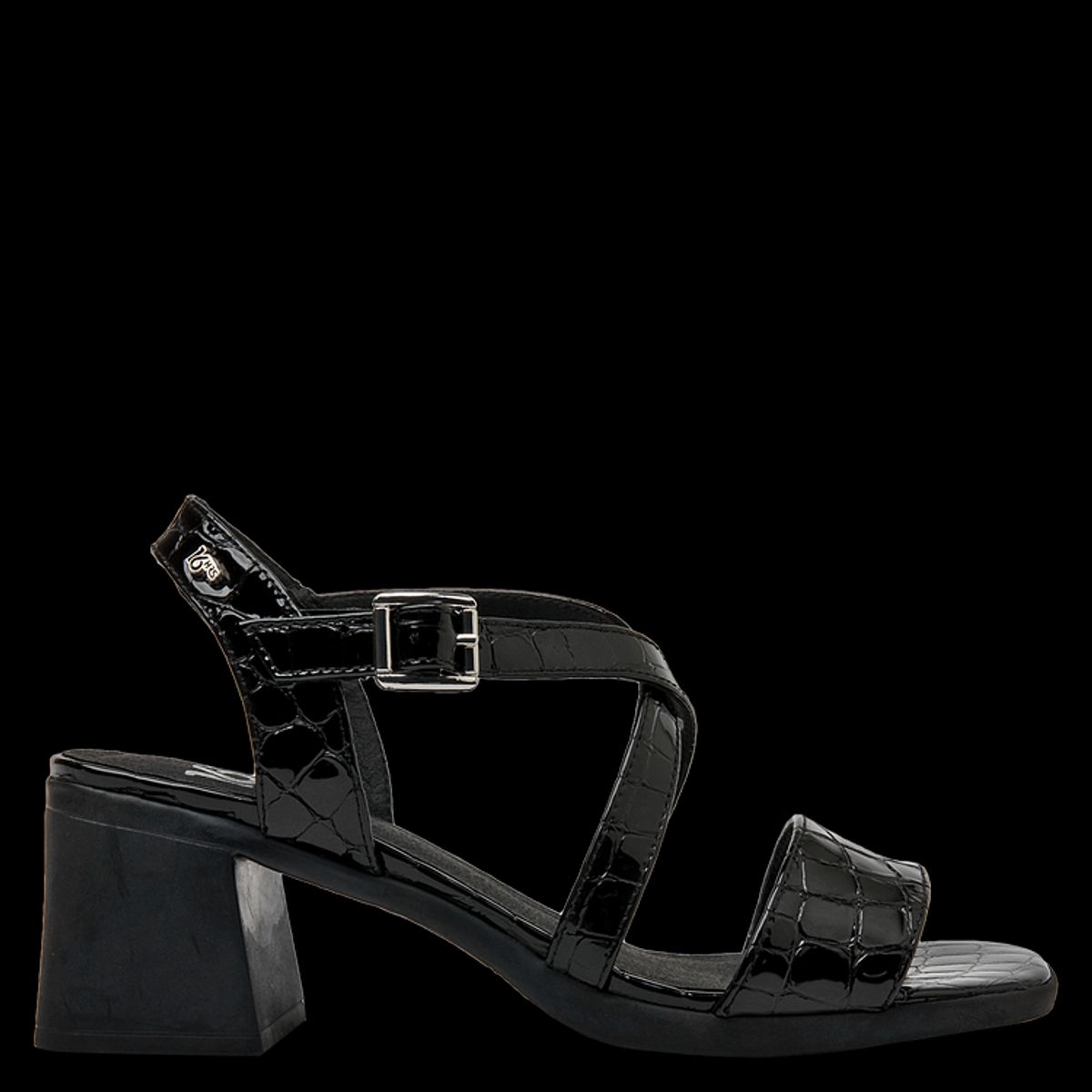 16 HRS - Sandalia Casual Mujer Negro 16 Hrs
