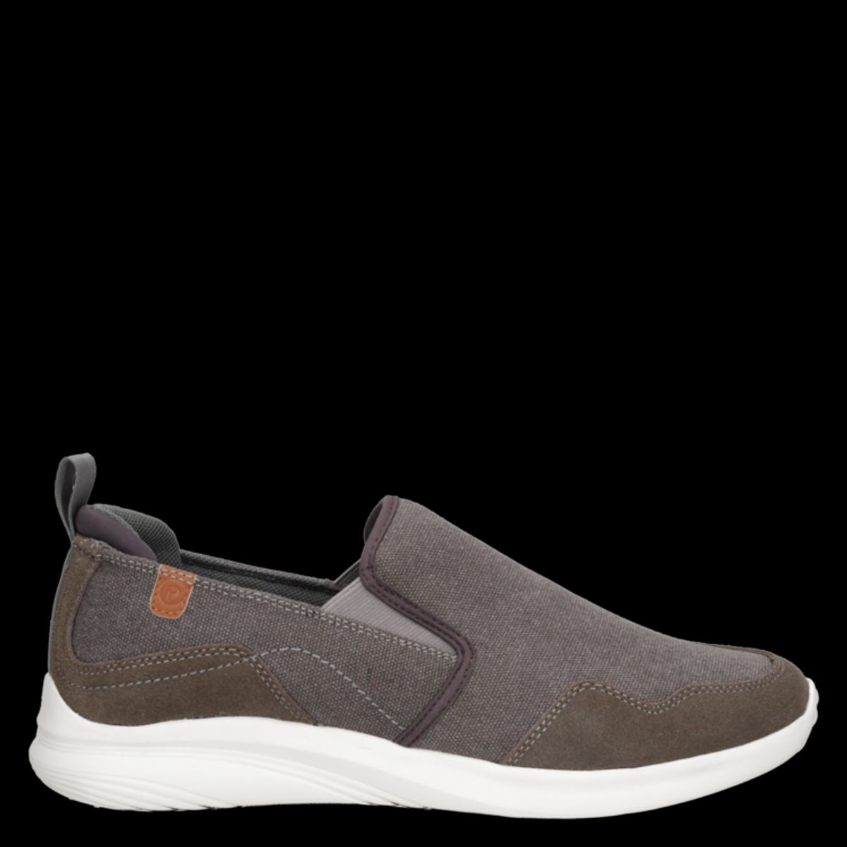 PLUMA - Zapatilla Casual Hombre Marrón Pluma