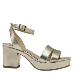 BRUNO ROSSI - Sandalia Casual Mujer Dorado