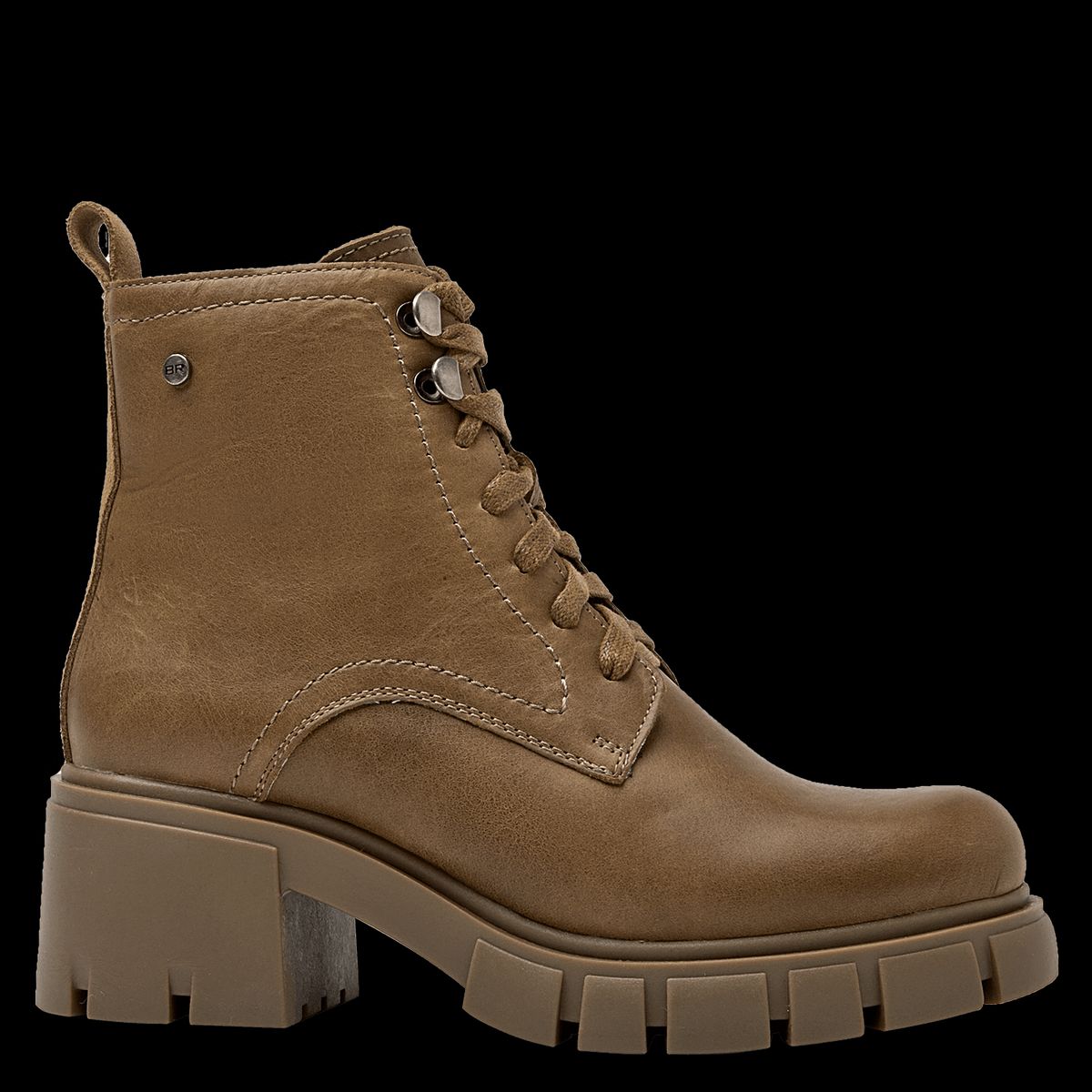 BRUNO ROSSI - Botín Casual Mujer Camel Bruno Rossi