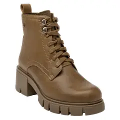 BRUNO ROSSI - Botín Casual Mujer Camel