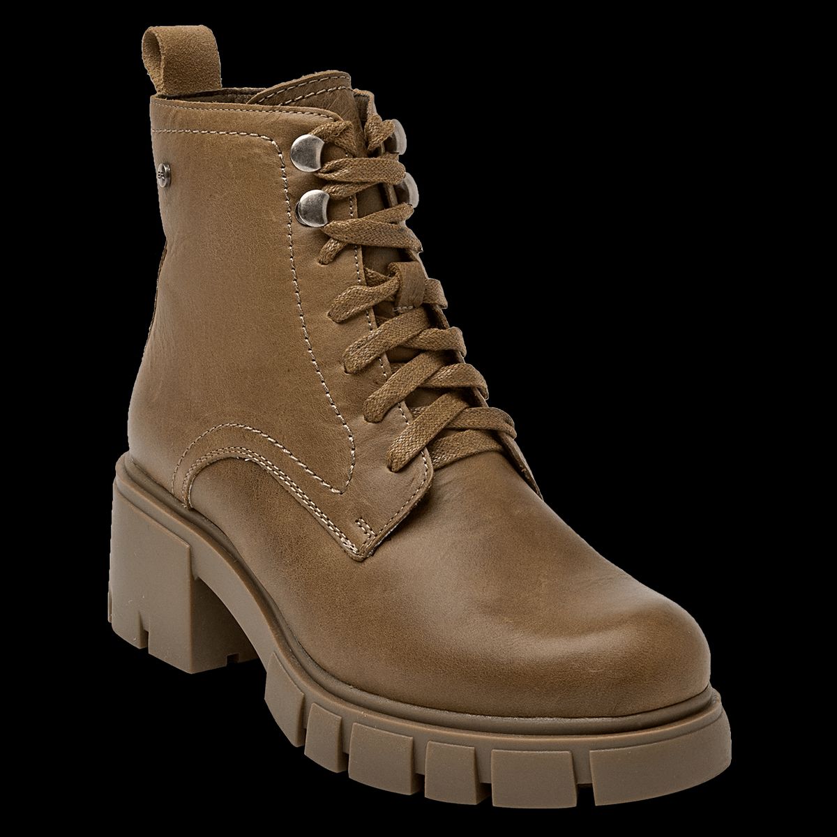 BRUNO ROSSI - Botín Casual Mujer Camel Bruno Rossi