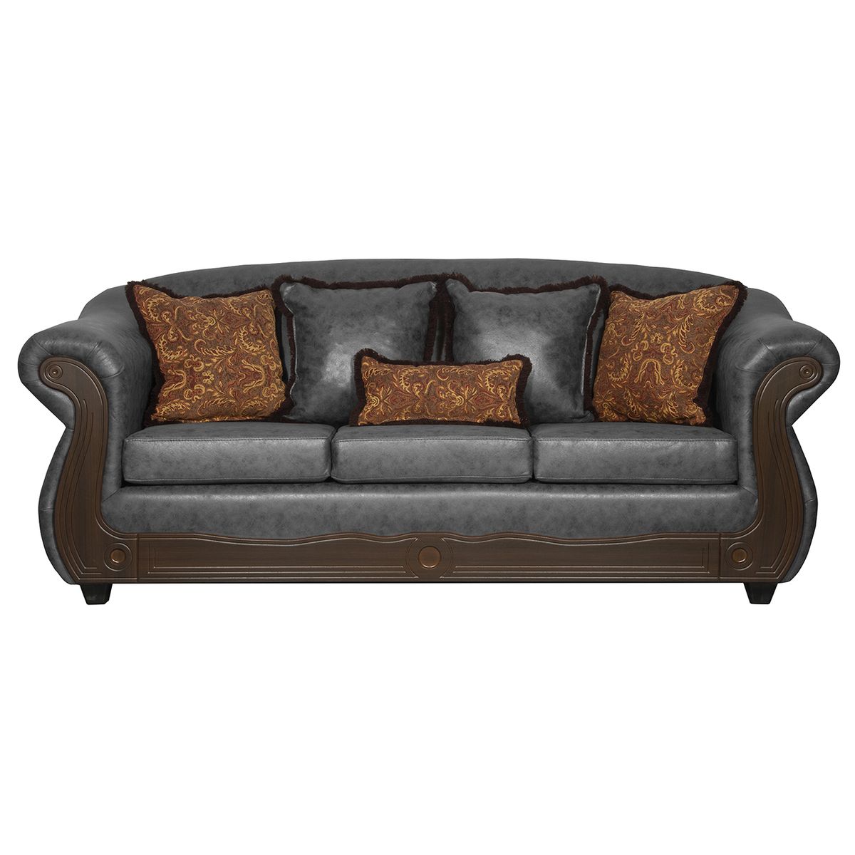 BLACK FACTORY - Juego de Living 3 2 1 Estambul Negro