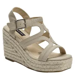 POLLINI - Sandalia Casual Mujer Beige